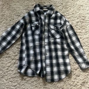 Altar’d State Flannel Patterned Jacket
